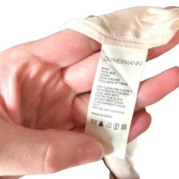 Zimmermann Unbridled Off-the-shoulder Ruffle‎ Romper Lilac Wisteria Floral - Picture 8 of 9